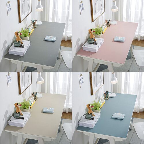 Large Mouse Pad Gamer Waterproof PU Desk Mat Table Cover