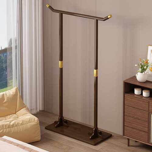 Simple Coat Rack Bedroom Clothes Garment Storage Stand