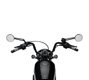 哈雷原厂夜行者改装9.4英寸高把 NightsterS加装升高回撤猿猴车把