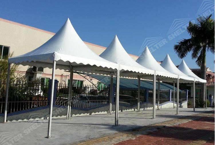 欧式尖顶蓬房出租铝合金展览展示促销演出庆典锥形吊顶账棚篷租赁