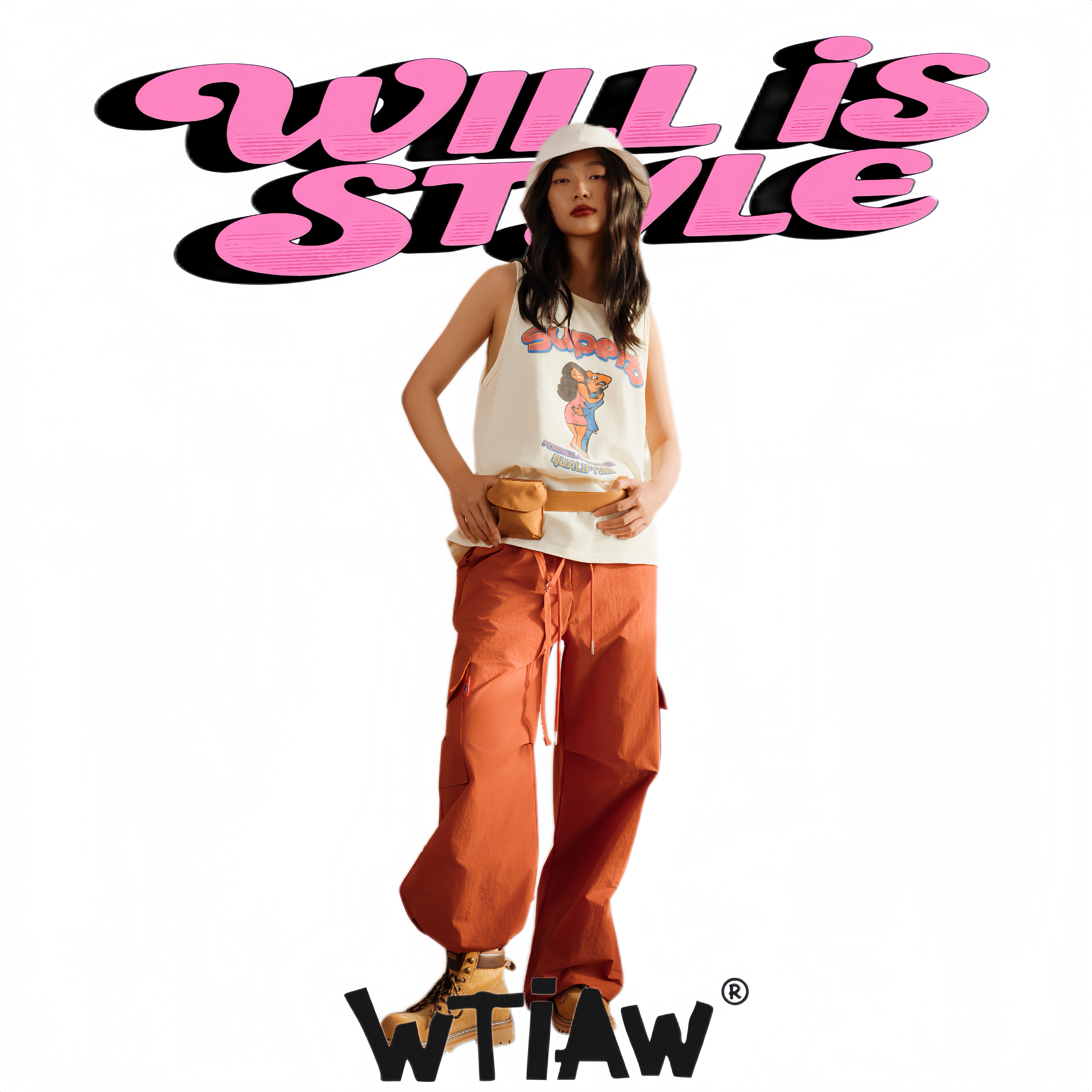 WTIAW2025JG人物坎袖背心