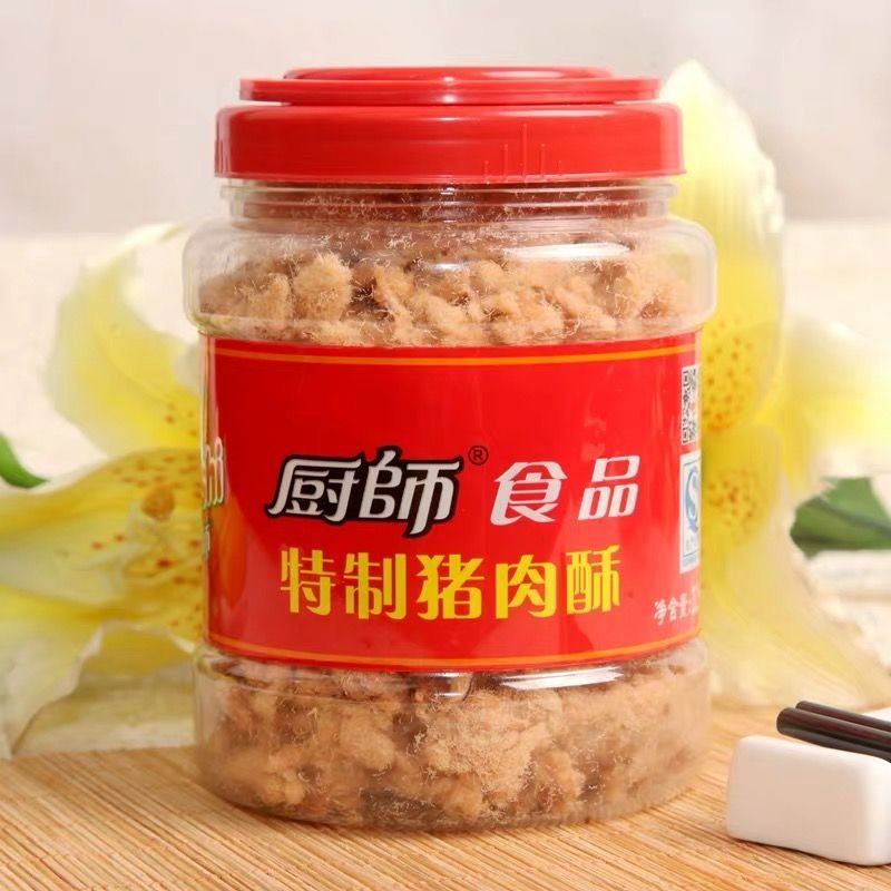 【厨师】猪肉酥225g罐装 营养猪肉松寿司儿童辅食猪肉酥原味,零食/坚果/特产,猪肉类,淘宝优惠券,粉丝福利购,淘宝优惠卷