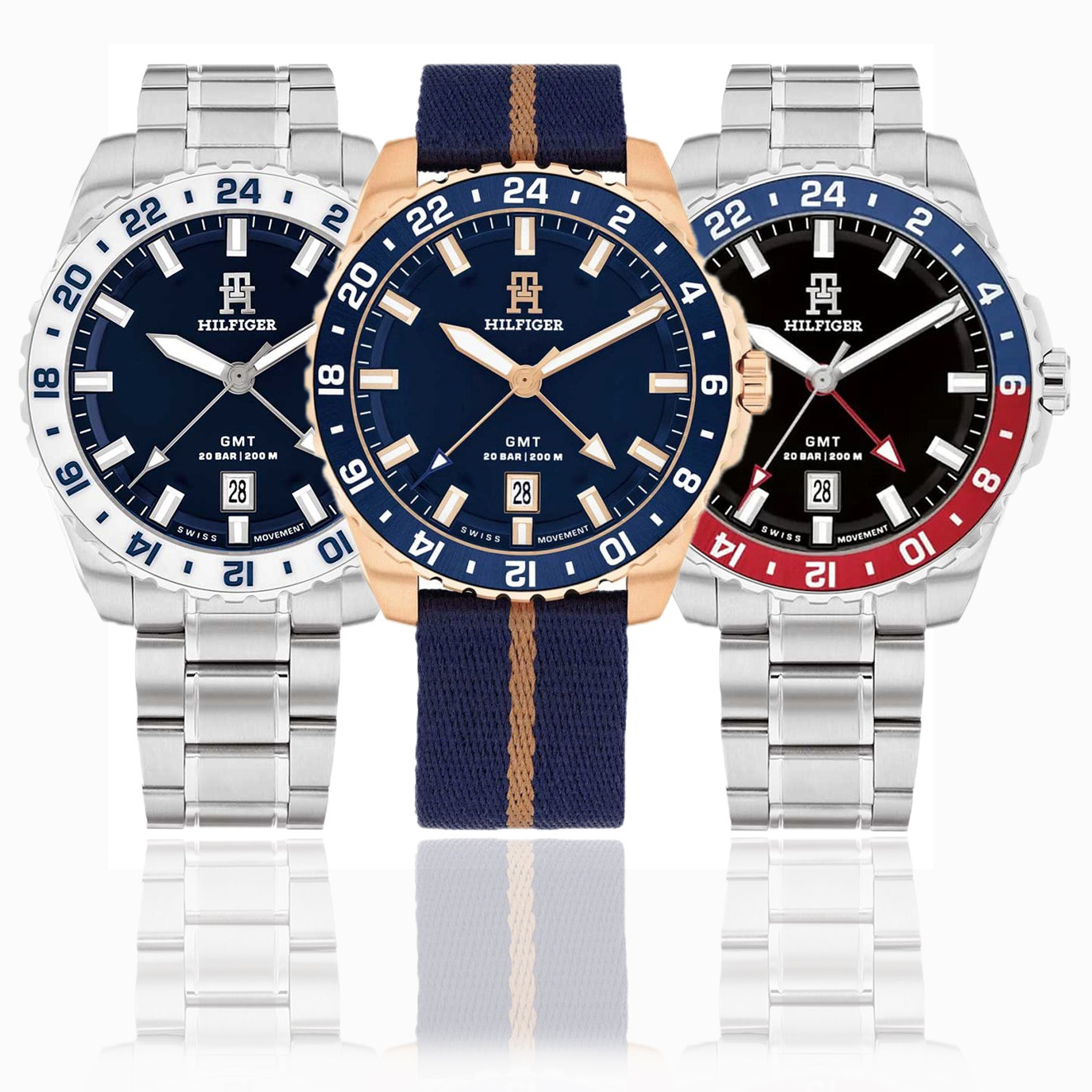 TOMMY手表不锈钢商务休闲男表