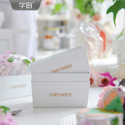 学厨铝合金磅蛋糕模具四件套