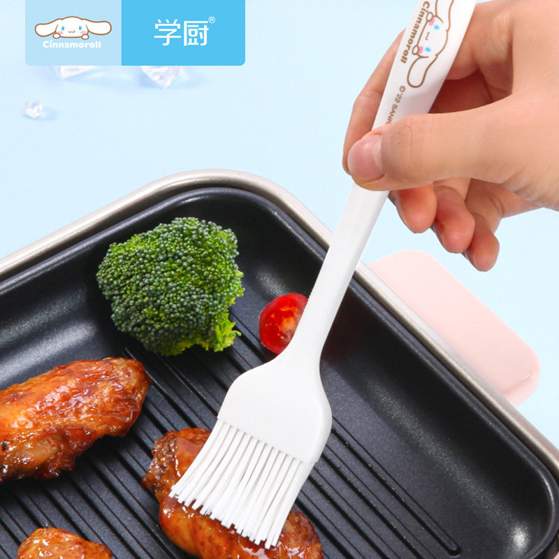 学厨玉桂狗食品级硅胶油刷油扫耐高温小烧烤刷烘焙刷家用烘焙工具