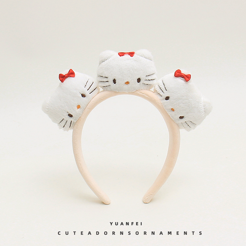 创意KT猫发箍可爱趣味猫咪头箍