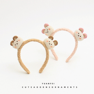 可爱小兔子发箍超萌儿童卡通头饰品拍照装扮表演发卡甜美女童头箍