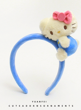 可爱小猫发箍创意猫咪卡通头饰儿童成人表演拍照发卡卖萌少女头箍