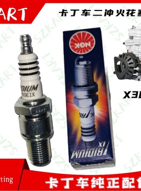卡丁车二冲火花塞打火石IAME X30 senior竞赛竞技KT100发动机火咀