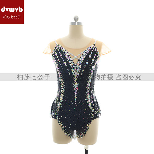 DVWVB艺术体操服健美比赛竞技体操拉拉操 儿童女款裙G41啦啦操服