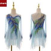 DVWVB设计定制花样滑冰服装 演出服表演服考级儿童成人女款 Y484