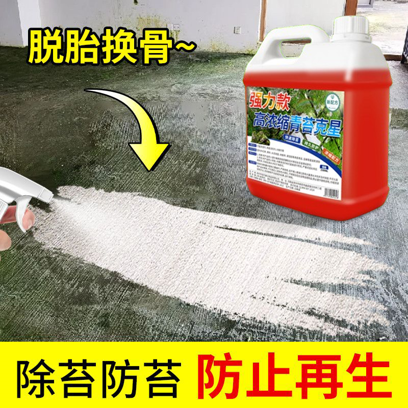 青苔清除剂水泥地面强力去除霉味墙壁墙面房屋去克绿苔星专用神器 - 实物图