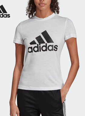 Adidas/阿迪达斯正品当季新款MH BOS TEE女运动型格短袖T恤DZ0013
