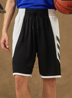 Adidas/阿迪达斯正品当季新款男子LOGO休闲篮球运动短裤FH7947