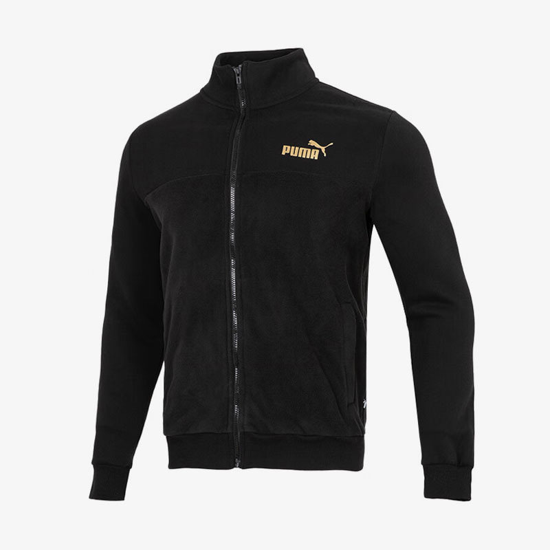 Puma/彪马正品冬季新款男子休闲运动抓绒立领外套674350-01