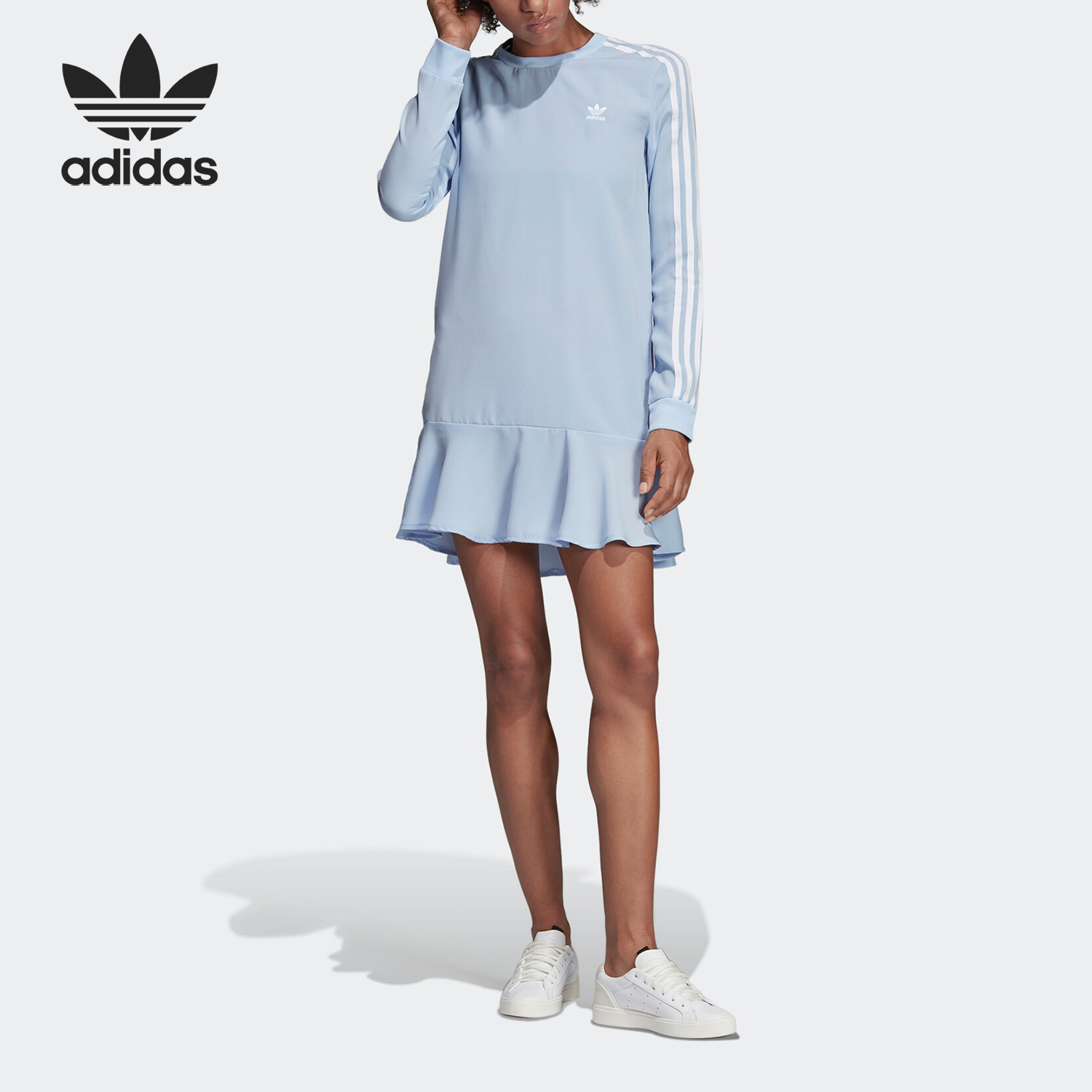 Adidas/阿迪达斯正品三叶草女装当季新款运动服裙子连衣裙DV0855