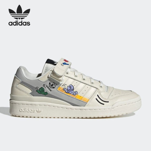 Adidas/阿迪达斯正品三叶草FORUM 84 LOW男女运动板鞋GX2181