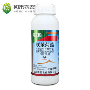 鑫星闹三周100克/升联苯菊酯 茶树茶小绿叶蝉农药杀虫剂