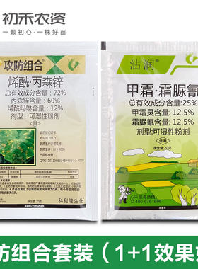 攻防组合双元复配霜霉疫病效果好