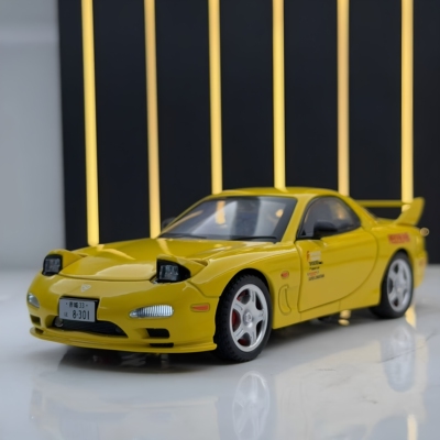 正版马自达RX-7FD版合金车模型