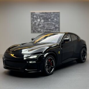 1:22法拉利FUV车模Purosangue合金汽车模型收藏普桑瑞仿真车模型