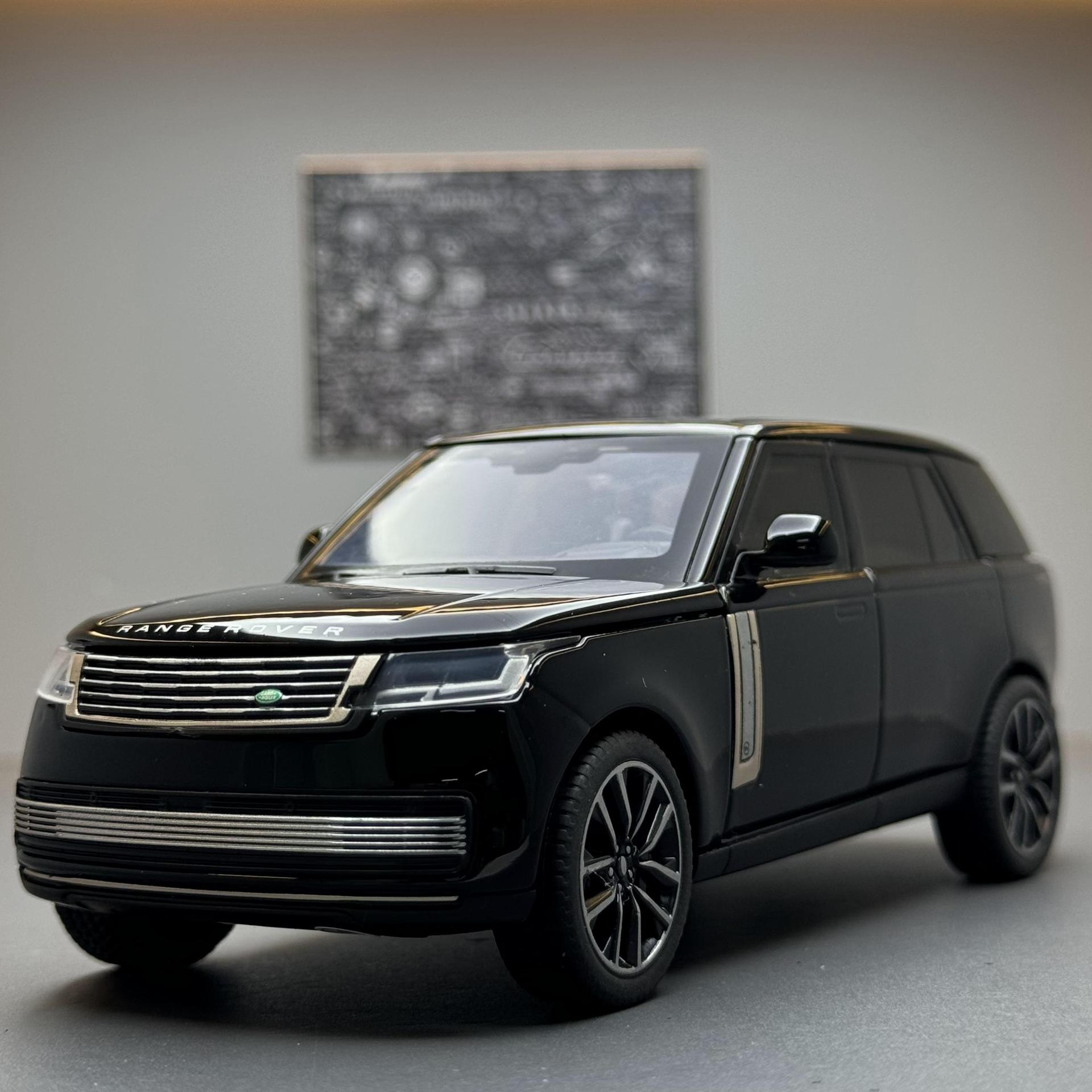 124路虎揽胜SV2022款合金车模型