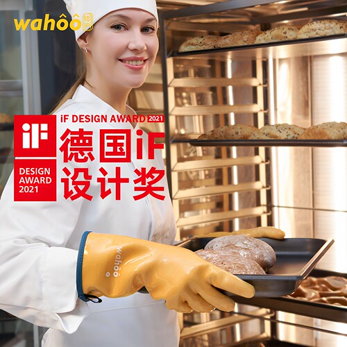 液态硅胶烤箱手套加厚隔热