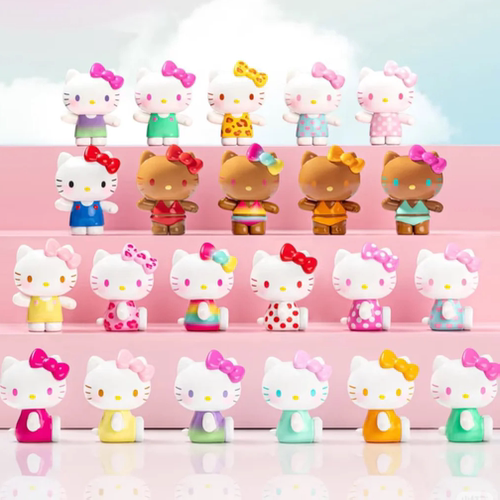 正版HelloKitty夏日彩虹糖盲袋盒