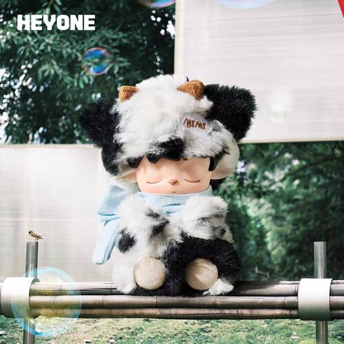 正品HEYONE黑玩MIMI毛绒盲盒挂件