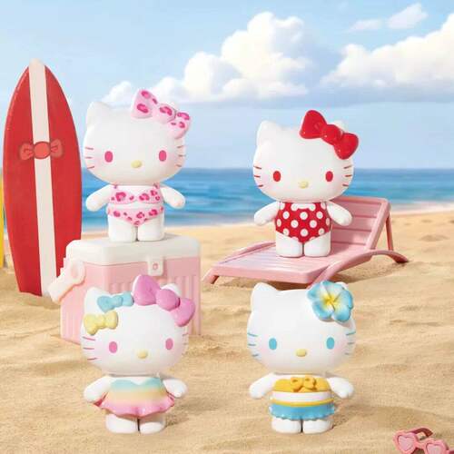 正版TOPTOY凯蒂猫盲盒盲袋公仔