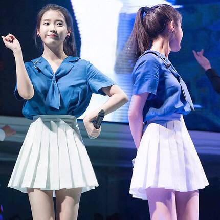 成人啦啦操服装女学生韩版学院风足球宝贝拉拉队服团体健美操套装