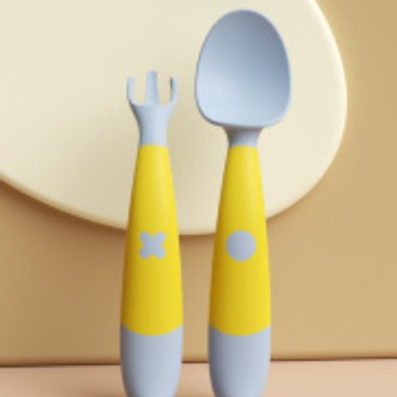 辅食叉勺训练勺皇宠自主进食