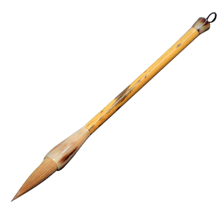 蜀乐文房正宗东北狼毫毛笔！大号狼毫大毛笔大狼毫毛笔大提斗笔！对联毛笔 笔杆可定制刻字内容