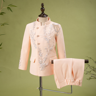 男童礼服2025新款高端手工