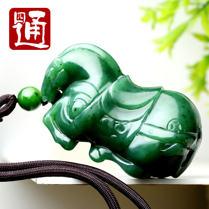 老料菠菜绿光滑手感好马到成功
