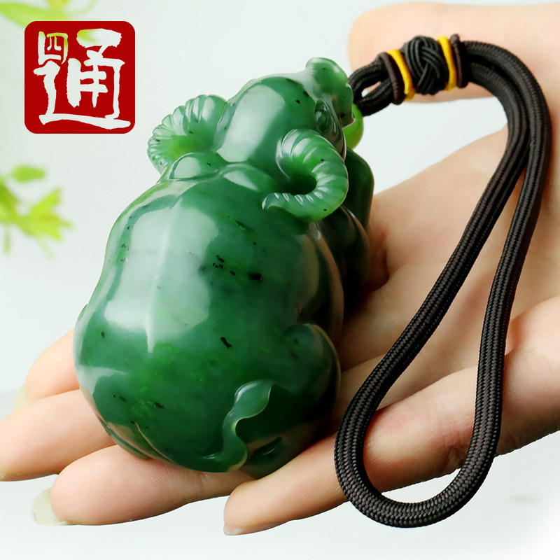 自然菠菜绿光滑手感好牛转乾坤