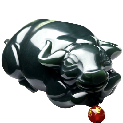 立体雕工玉质细润光滑把玩手感好