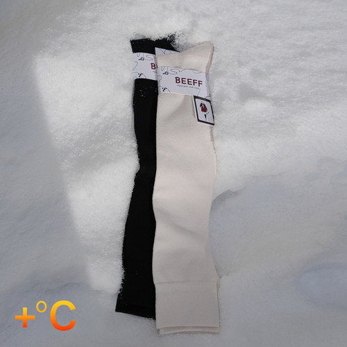 科技发热过膝袜瘦腿毛巾底