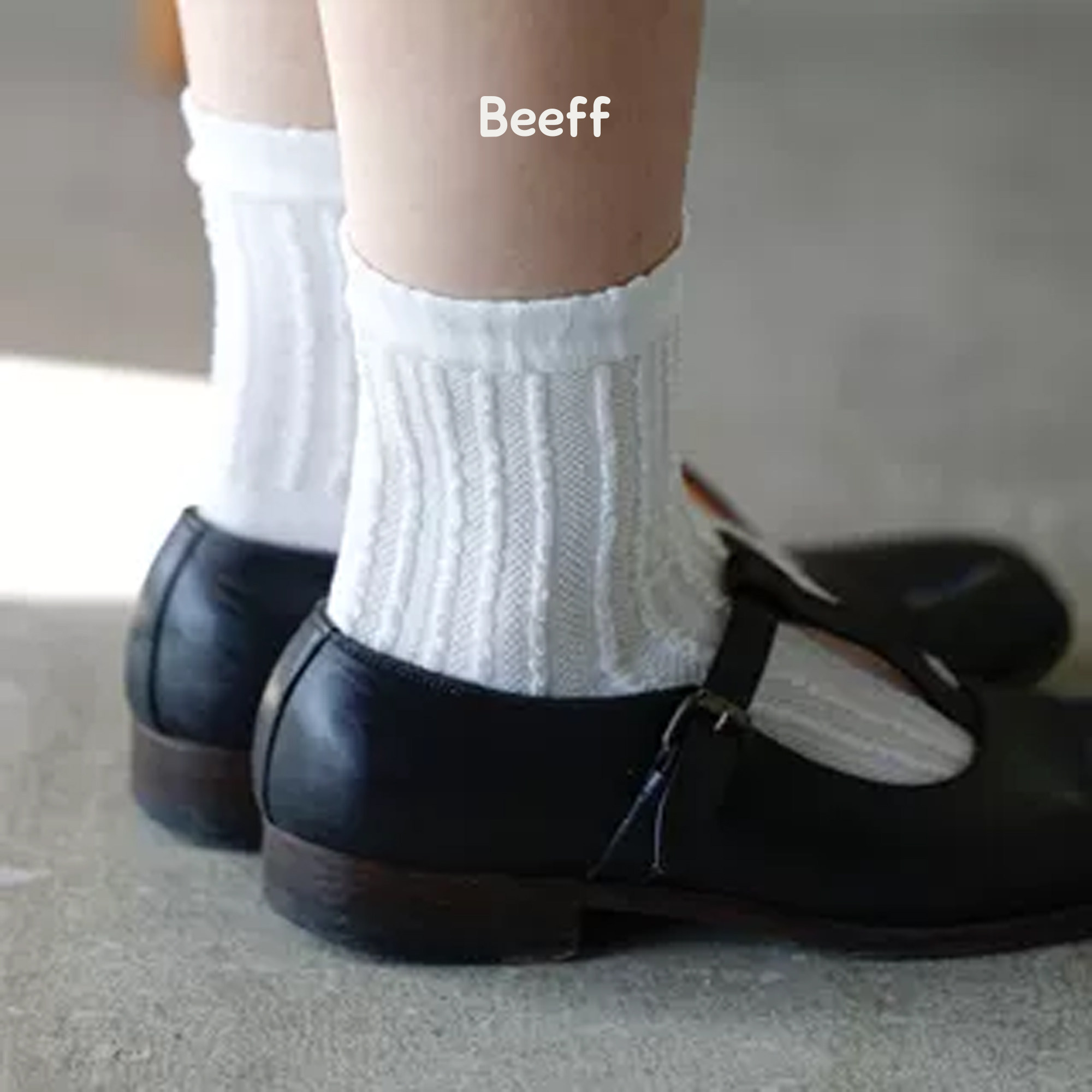 「Ballet」花边芭蕾袜图片