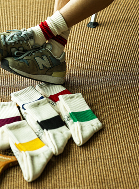 BEEFF重磅毛巾袜 秋冬经典滑板户外长款男袜子中筒袜长袜秋冬保暖