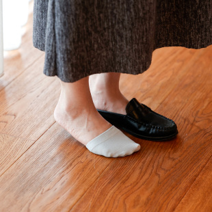 半掌袜女 隐形半截袜 防磨脚防滑透气吸汗 袜 前脚掌袜 拖鞋 Beeff