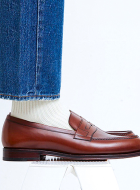 BEEFF男士 手缝无骨 细长绒棉长袜子潮流纯色高筒cityboy绅士复古