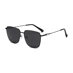 高级感偏光太阳镜男士新款适合大脸可配有度数开车驾驶墨镜超轻女