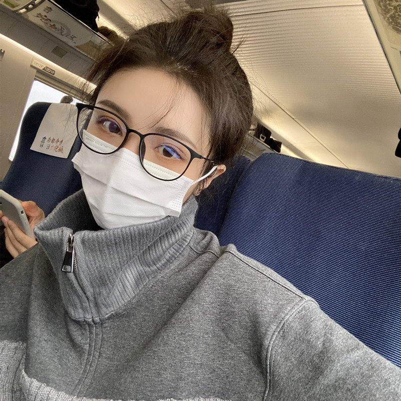 超轻钛黑色眼镜近视女可配度数网红款素颜显瘦ins风韩版潮眼睛架