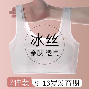 6-15岁女童内衣发育期小学生一二阶段初中少女文胸女孩儿童小背心