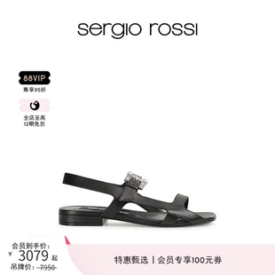 SR女鞋 Rossi RossiSergio TWENTY BUCKLE系列平底涼鞋 Sergio
