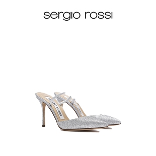 BRIDAL尖头露跟高跟凉鞋 Sergio GODIVA SR女鞋 Rossi