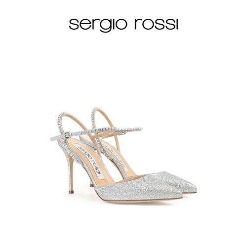 Sergio Rossi/SR女鞋GODIVA BRIDAL系列高跟鞋凉鞋婚鞋