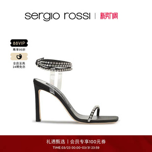 DINASTY系列钻饰高跟细跟凉鞋 Sergio SR女鞋 Rossi