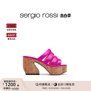 Sergio Rossi/SR女鞋SI ROSSI系列高跟凉鞋